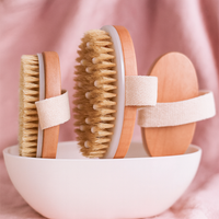 Natural Bristle Bath Brush